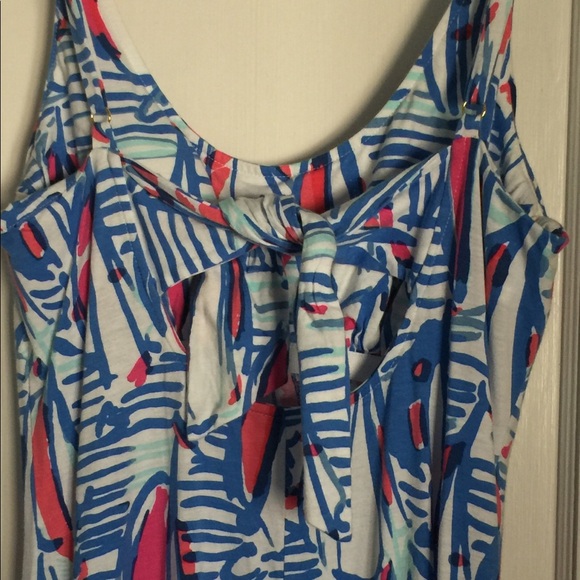 Lilly Pulitzer red right return maxi - Picture 2 of 2